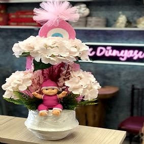 Nazar Boncuklu Kız Bebek